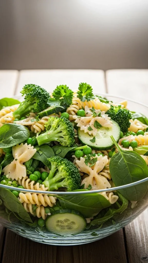 Green Pasta Salad