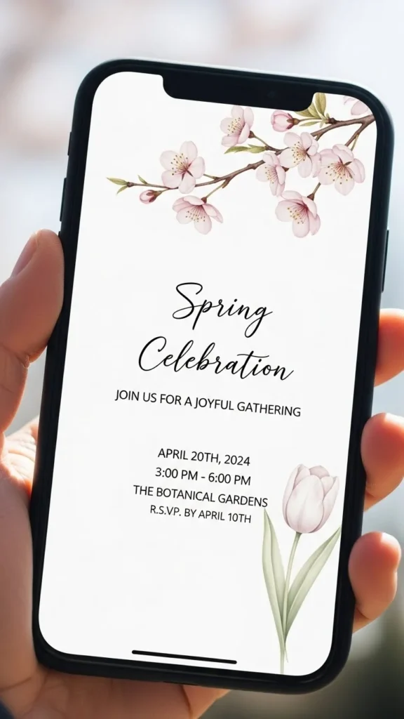 Minimal Invitation Wording