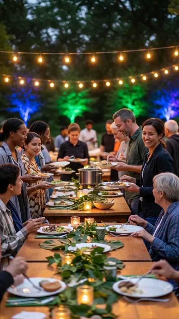  Community Potluck Green Night