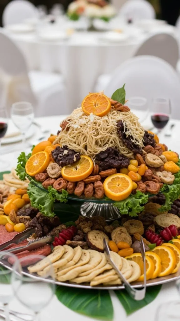 Use One Large Centerpiece Dish