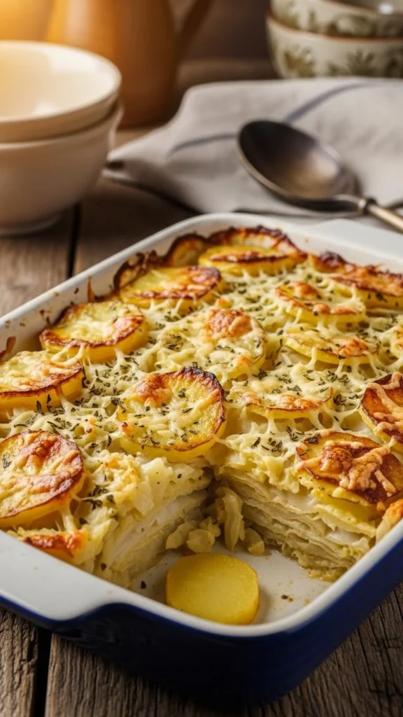 Cabbage and Potato Bake