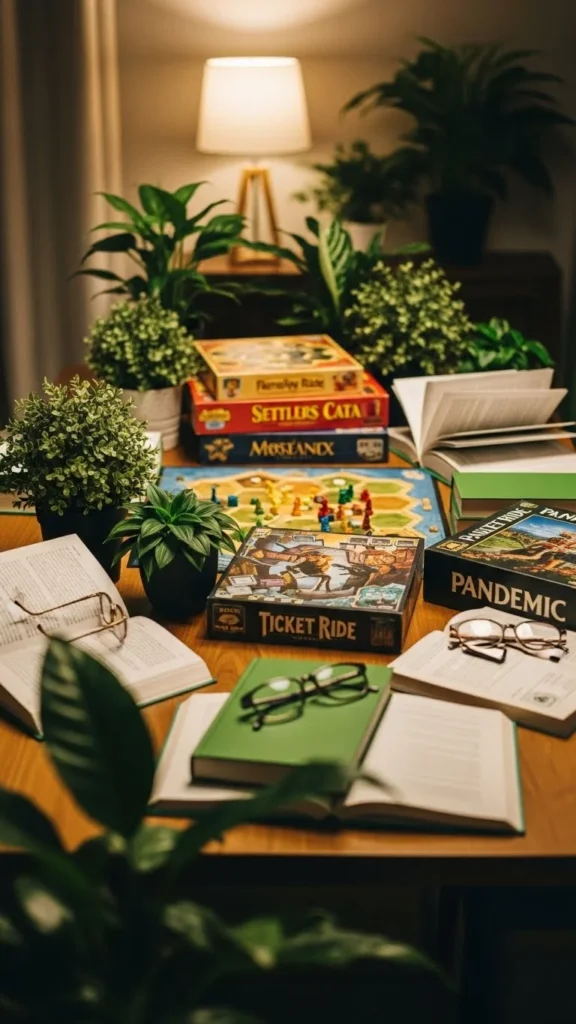 Green Books & Board Games Night