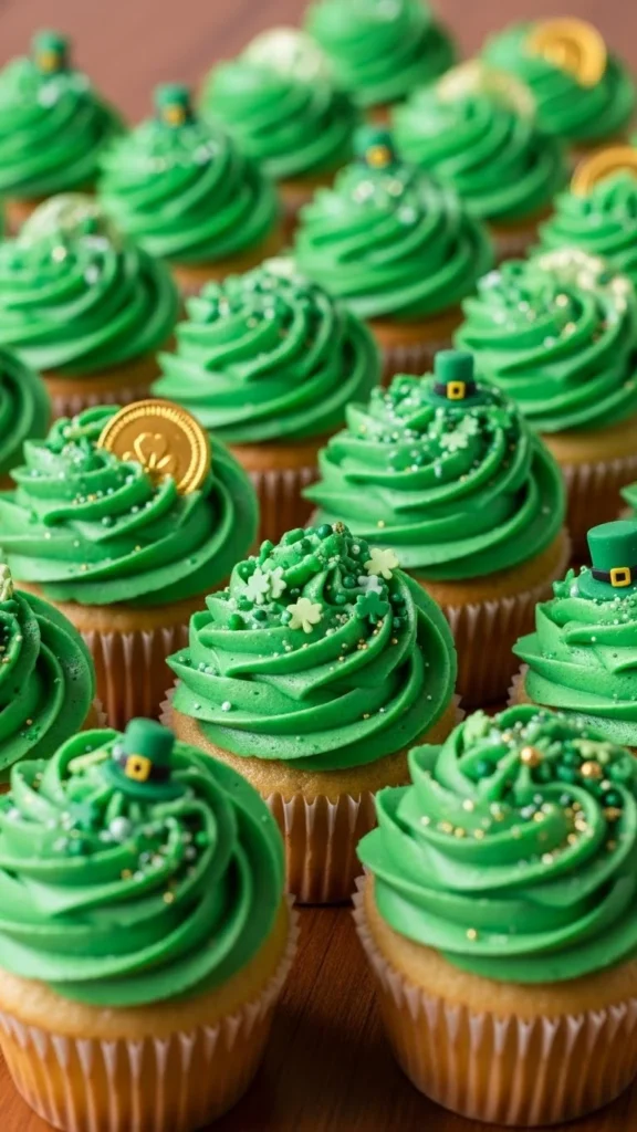 Green Cupcakes