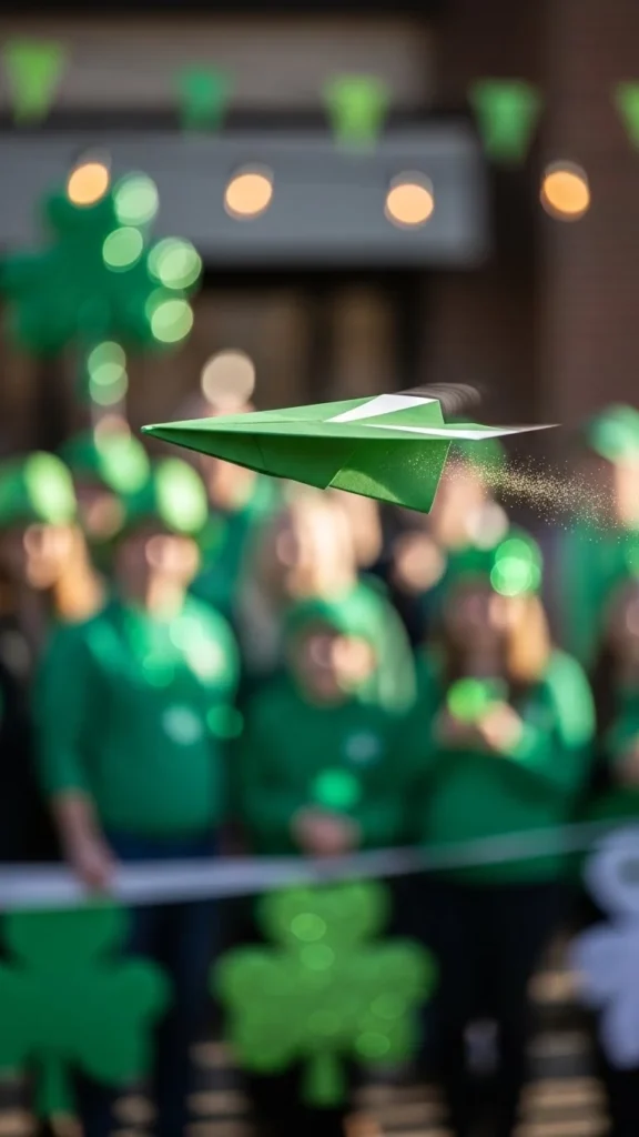 Paper Plane Distance Toss