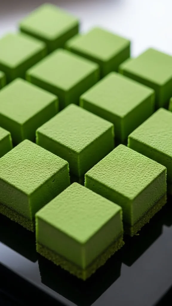 Simple Green Dessert Squares