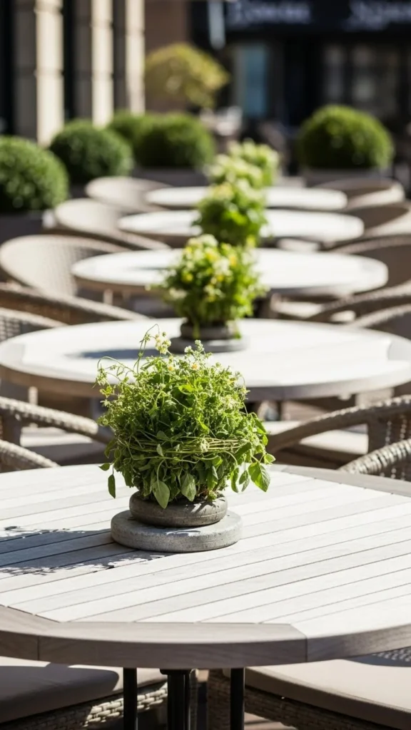 Outdoor Table Weight Decor