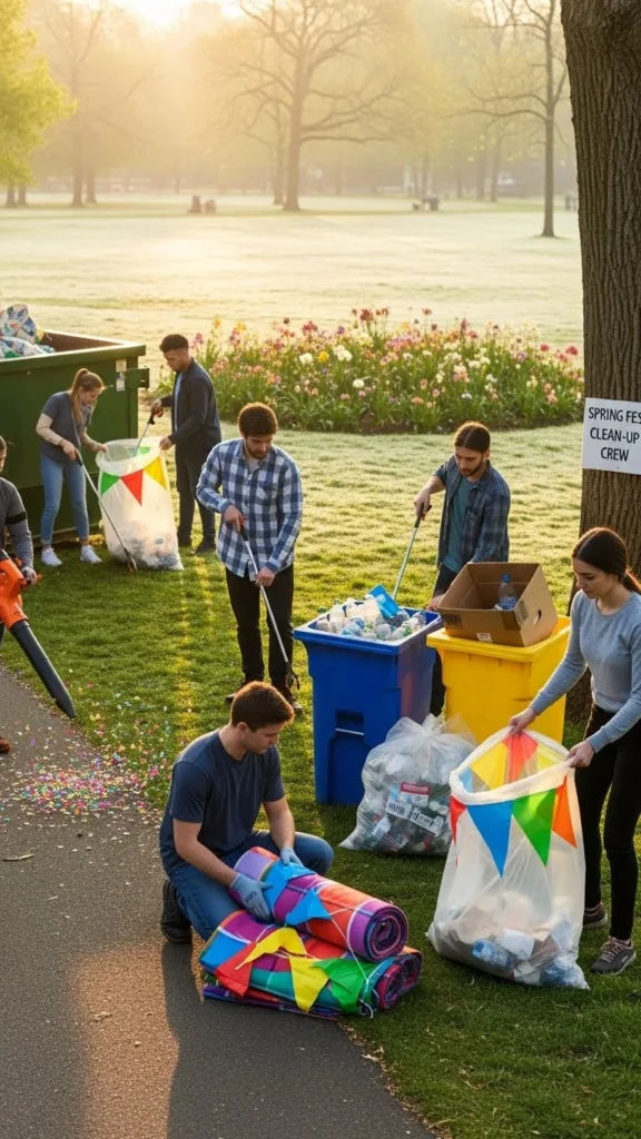 Next-Day Clean-Up Plan