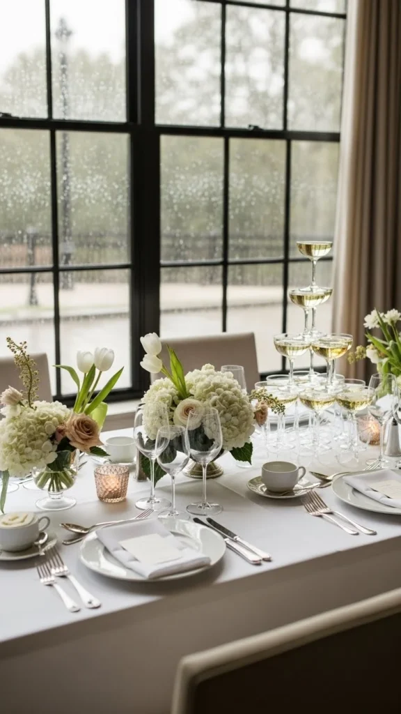 Neutral Bridal Brunch