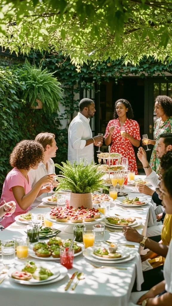  Green Garden Brunch Party