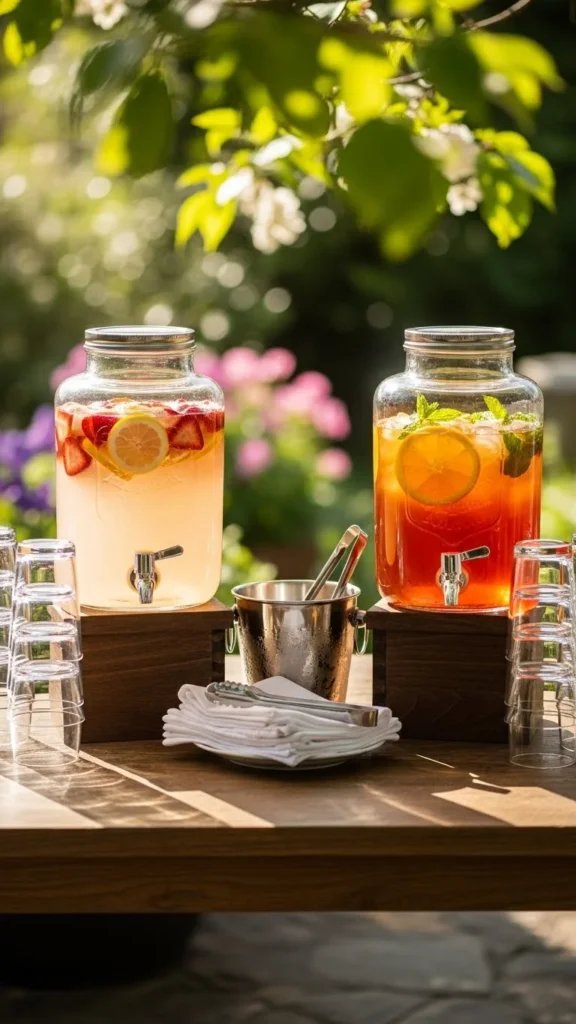 Serve-Yourself Beverage Stations