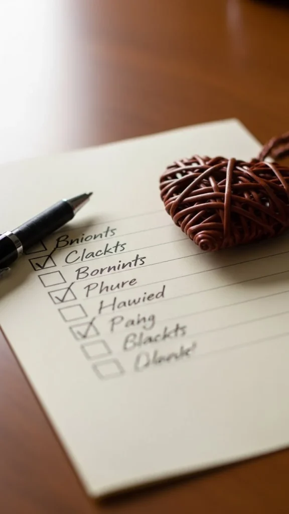Use a Short Planning Checklist