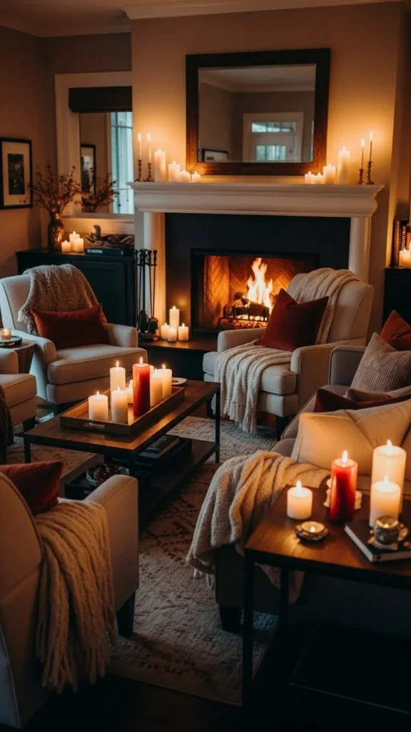 Cozy Fireside Gathering