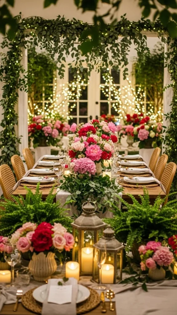 Garden Romance Indoors