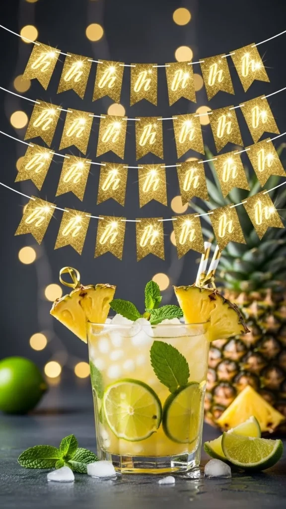Pineapple Mint Cooler