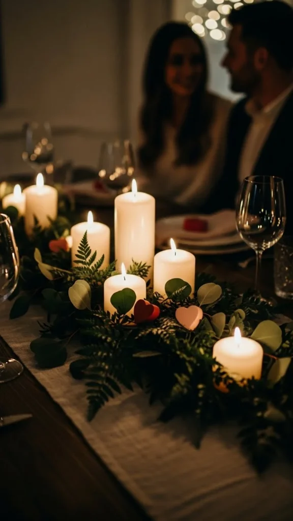 Keep Centerpieces Low and Simple