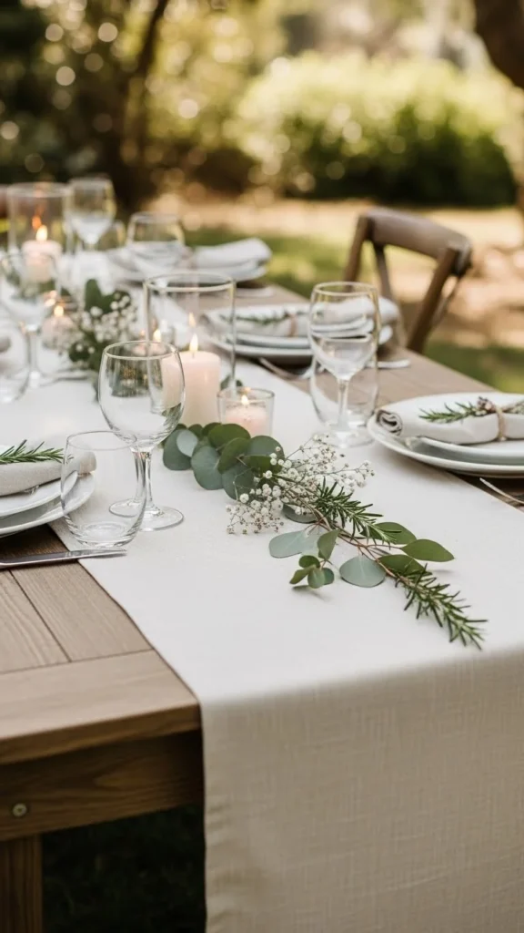 Natural Table Runners