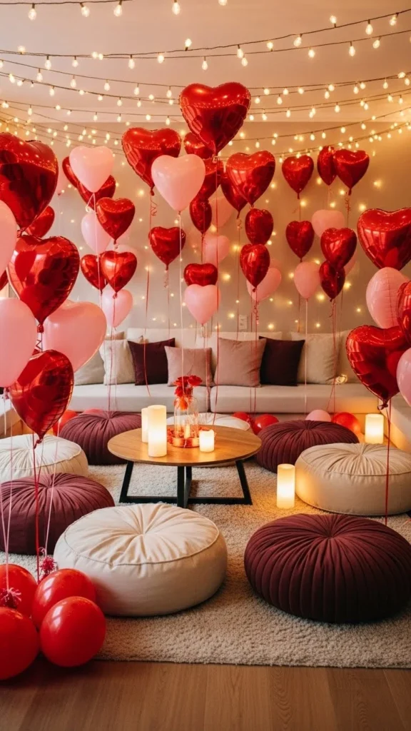 Heart Balloon Lounge