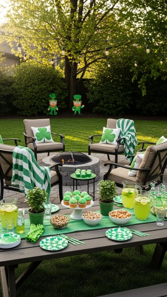 Backyard Gathering Setup