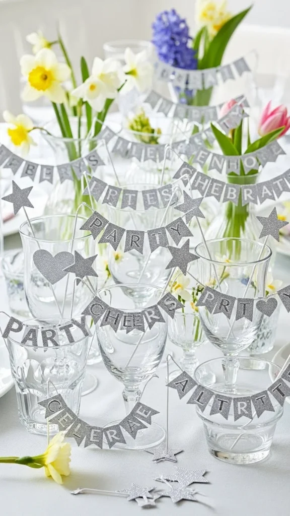 Clear Glassware for a Light Look