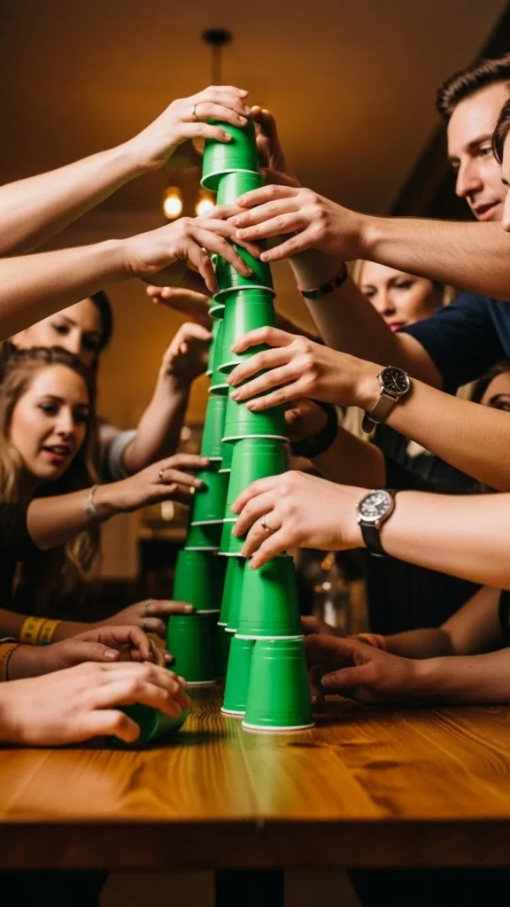 Clover Cup Stack Challenge