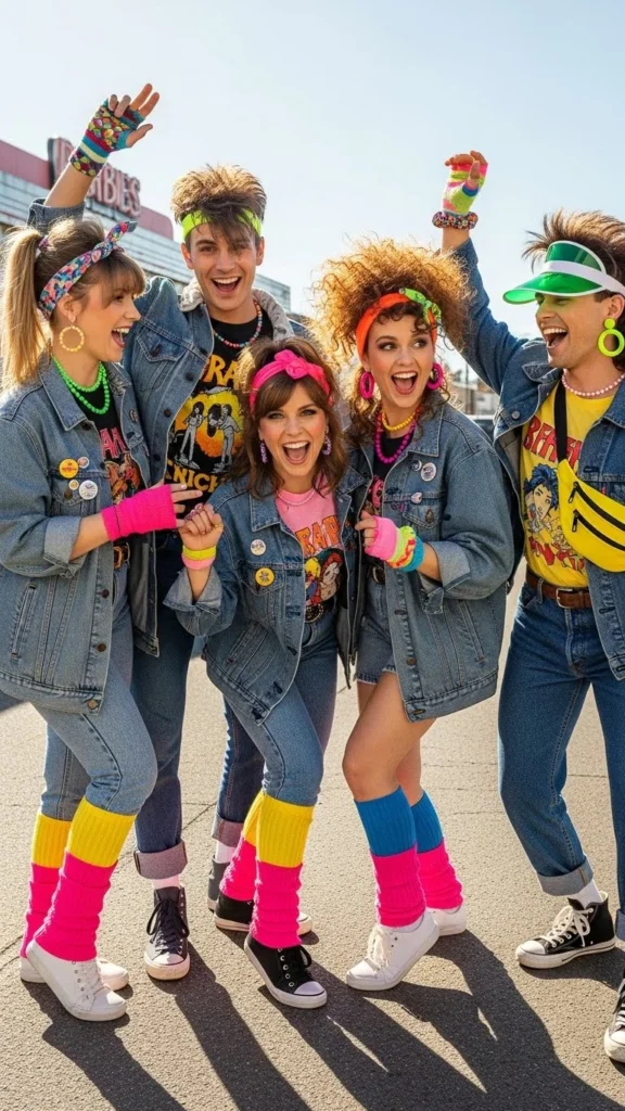 Create an Iconic 80’s Outfit Moment