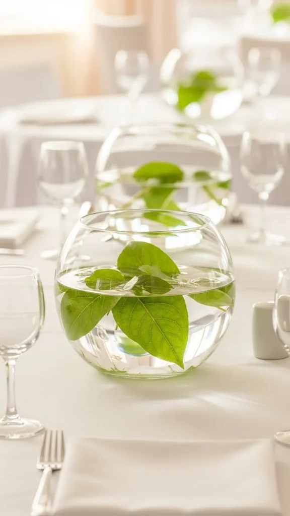 Floating Greenery Bowls