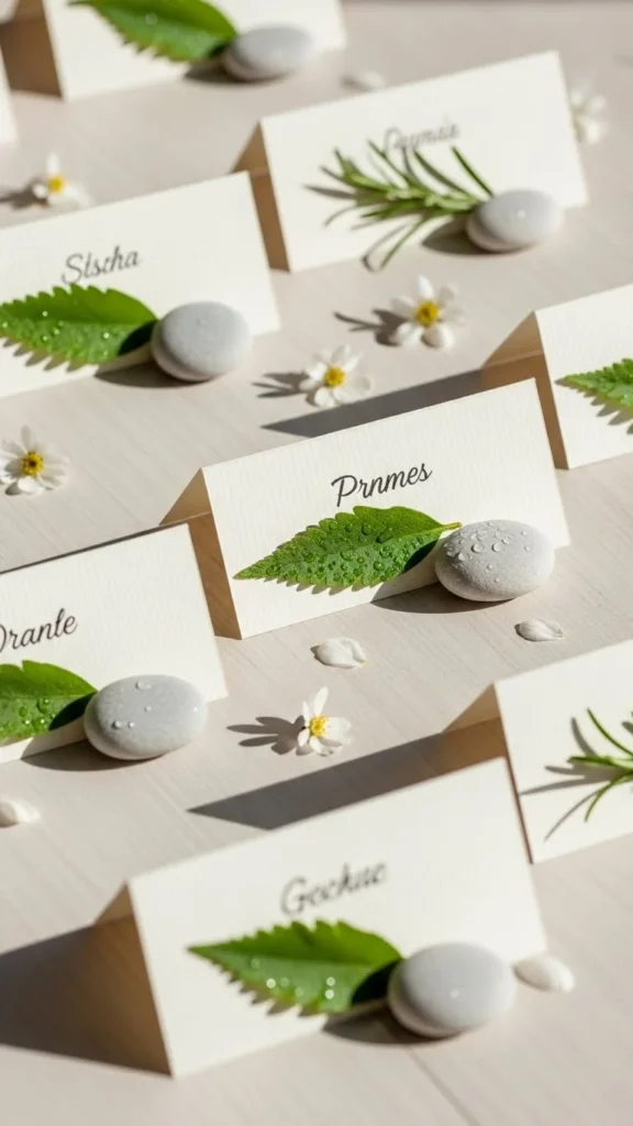 Garden-Inspired Place Cards