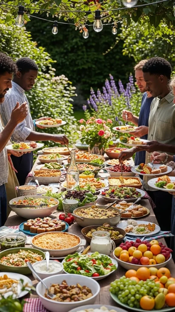 Garden Potluck Party