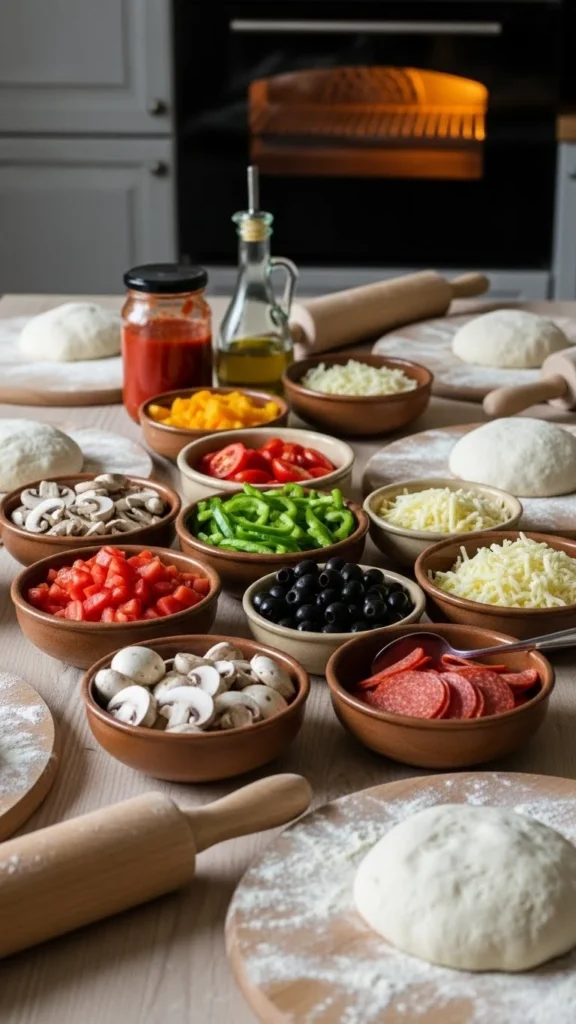 How to Host a DIY Pizza Night