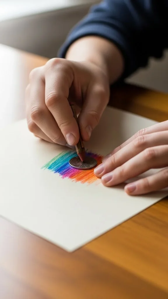 Lucky Coin Rubbing Art