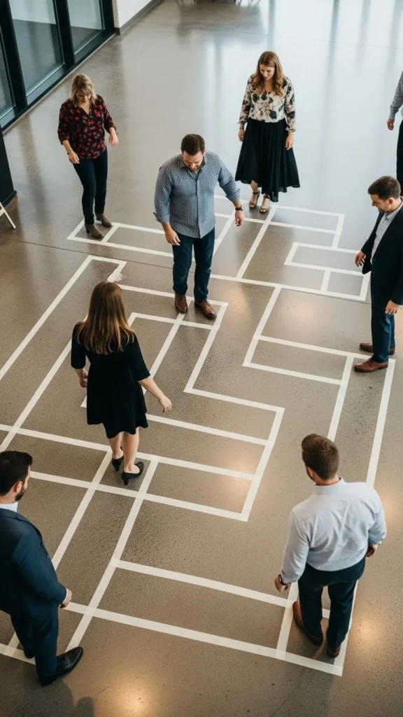 Lucky Path Floor Game