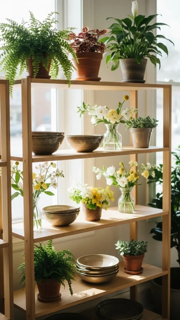 Open Shelf Decor Displays