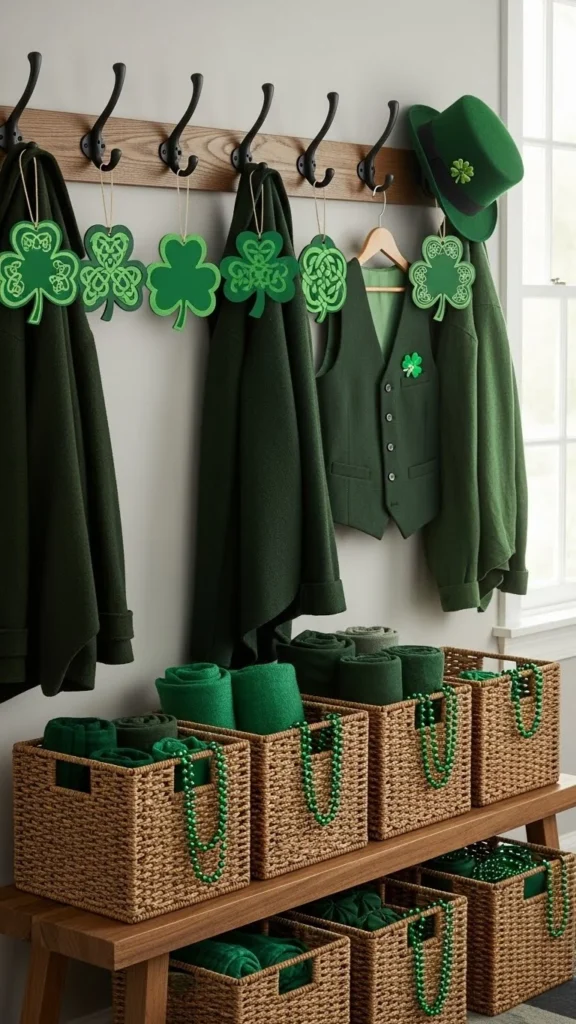 Organized Coat Drop Zone