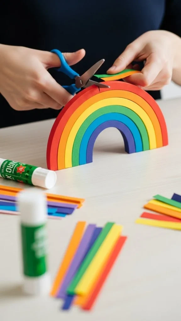 Paper Rainbow Craft