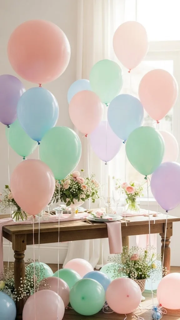 Pastel Balloon Party