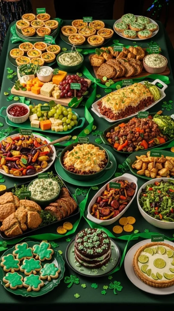 Potluck-Friendly Layout