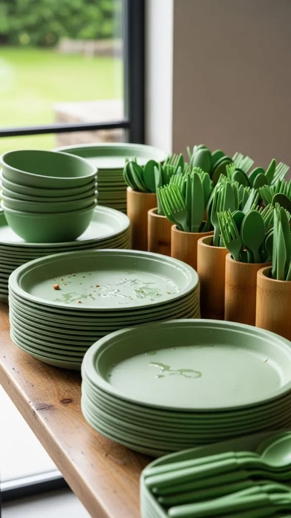 Reusable Plates & Utensils