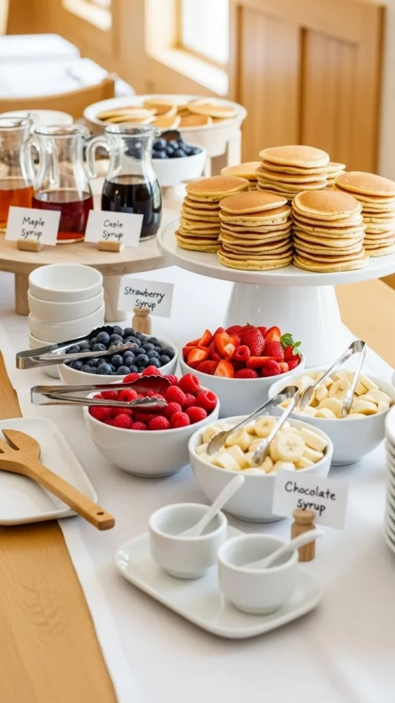 Set Up a Self-Serve Brunch Station