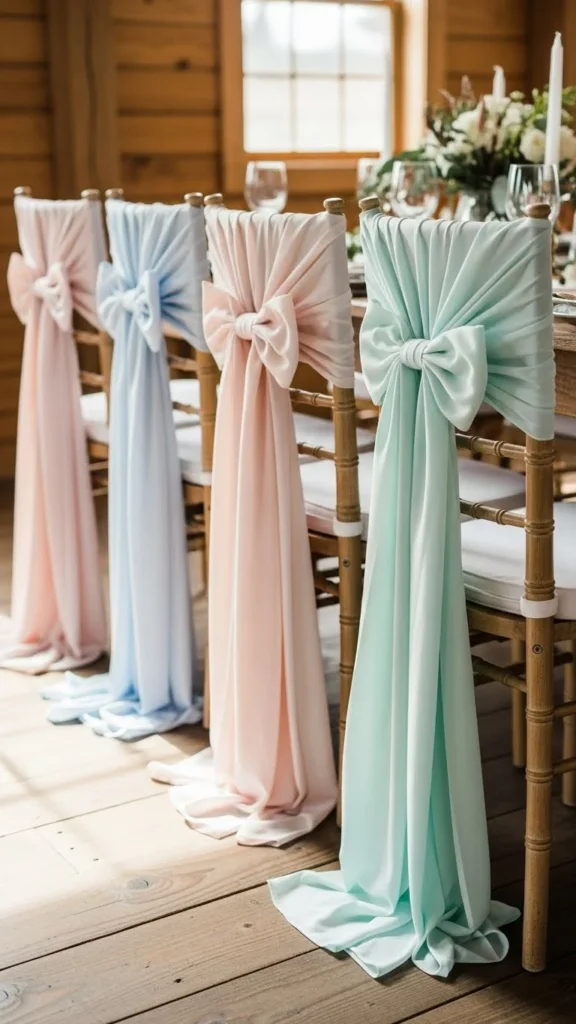 Soft Fabric Chair Ties