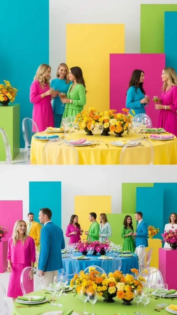 Spring Color Block Party