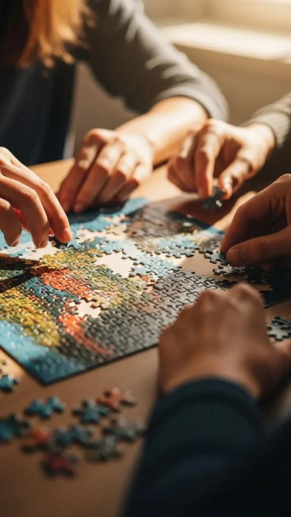 Tabletop Puzzle Station