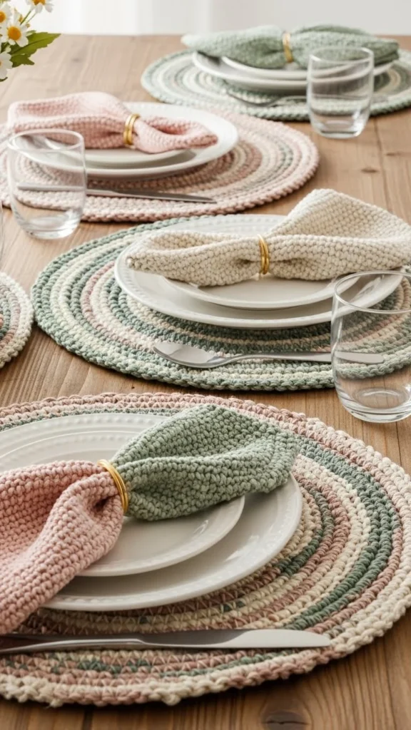 Textured Table Mats