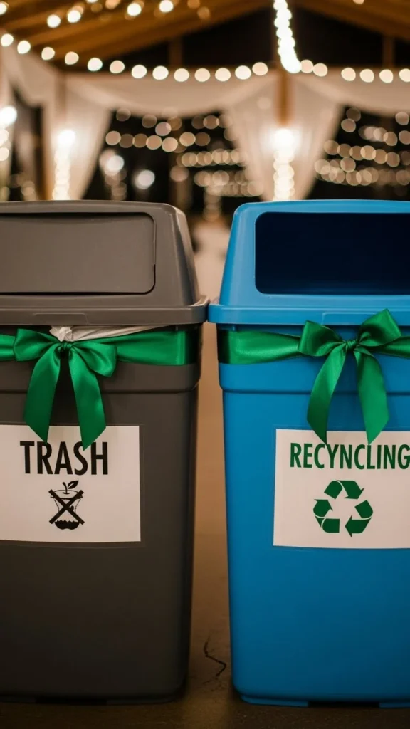 Trash & Recycling Bins