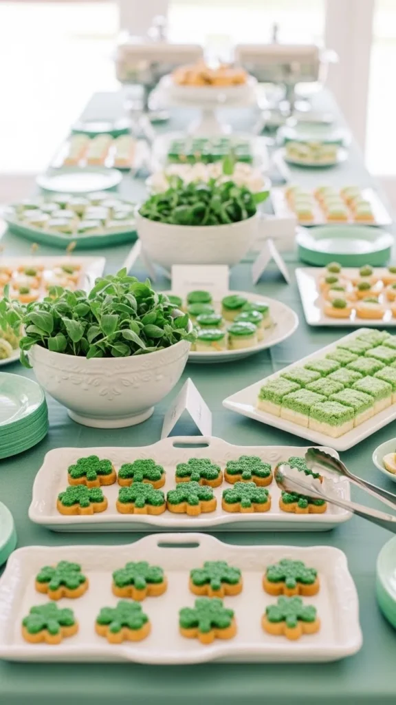 st patricks day event food planning